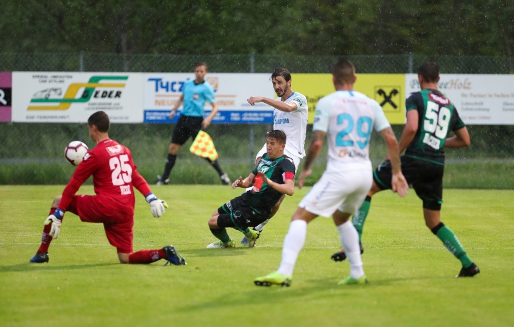 Товарищеский матч «Ваккер» — «Зенит»