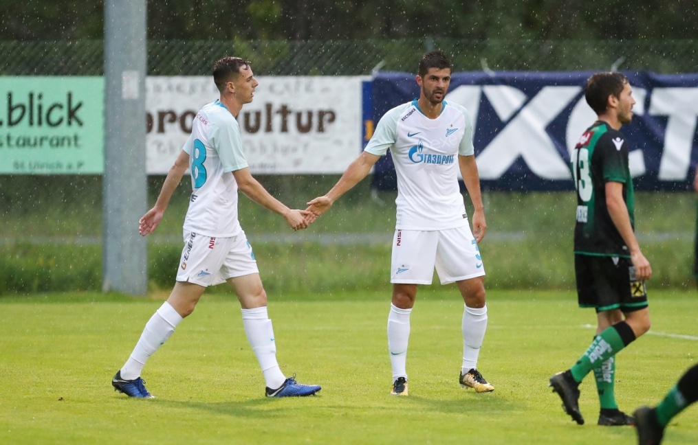 Товарищеский матч «Ваккер» — «Зенит»