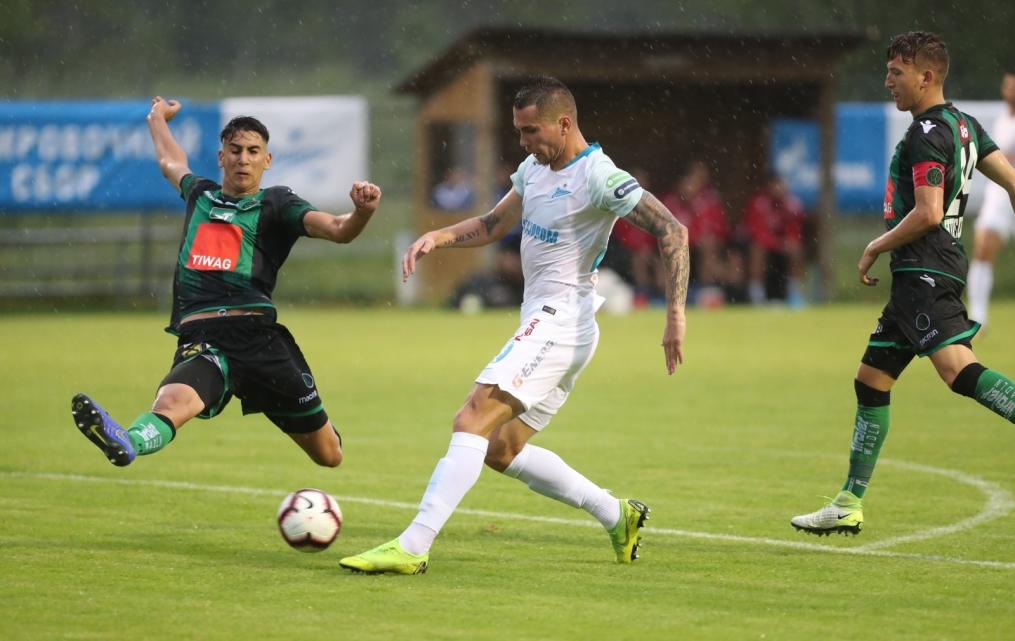 Товарищеский матч «Ваккер» — «Зенит»