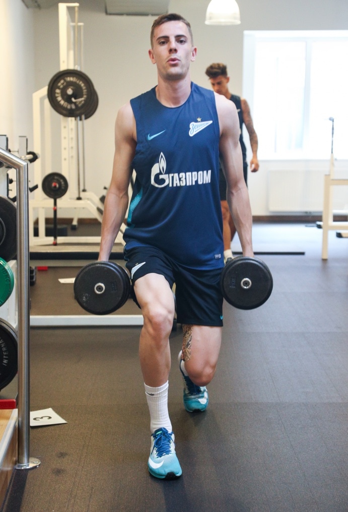 «Газпром»-тренировочные сборы в Австрии: 27 июня, утренняя тренировка