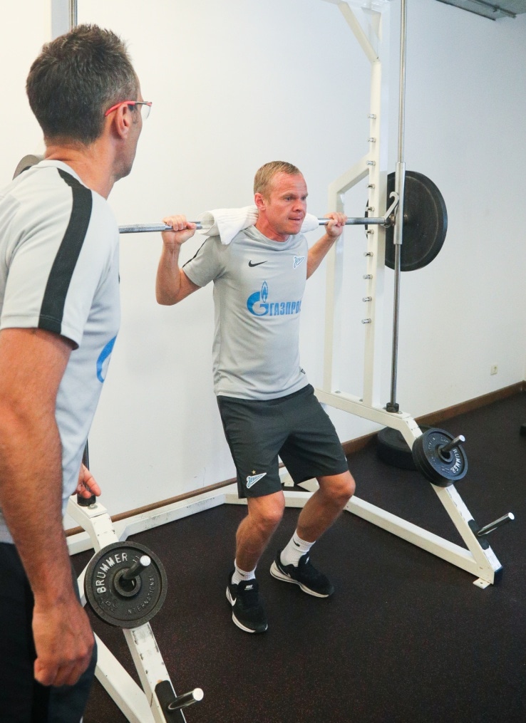 «Газпром»-тренировочные сборы в Австрии: 27 июня, утренняя тренировка