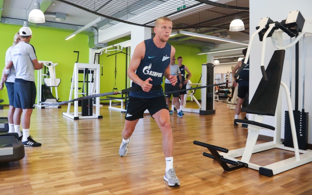 «Газпром»-тренировочные сборы в Австрии: 27 июня, утренняя тренировка