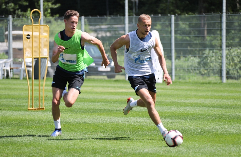 «Газпром»-тренировочные сборы в Австрии: 27 июня, утренняя тренировка