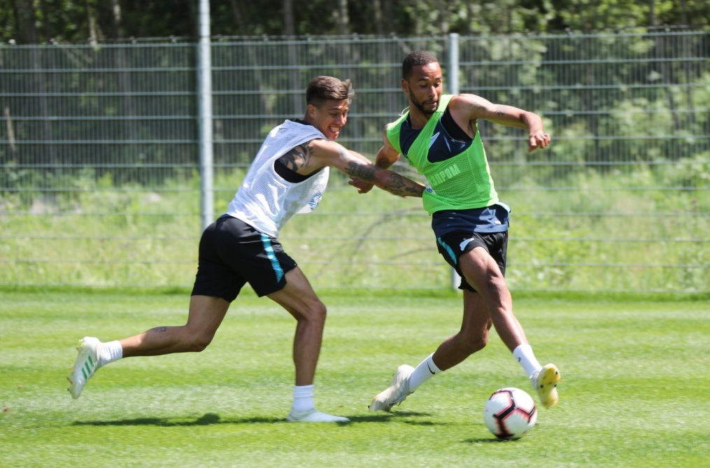 «Газпром»-тренировочные сборы в Австрии: 27 июня, утренняя тренировка