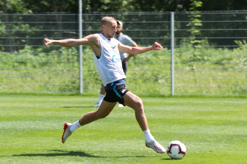 «Газпром»-тренировочные сборы в Австрии: 27 июня, утренняя тренировка