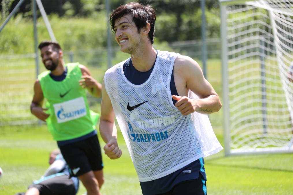 «Газпром»-тренировочные сборы в Австрии: 27 июня, утренняя тренировка