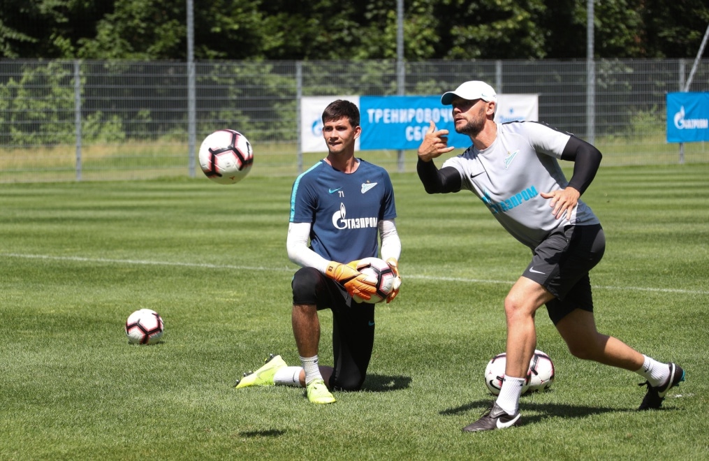 «Газпром»-тренировочные сборы в Австрии: 27 июня, утренняя тренировка