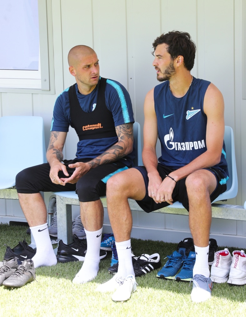 «Газпром»-тренировочные сборы в Австрии: 27 июня, утренняя тренировка