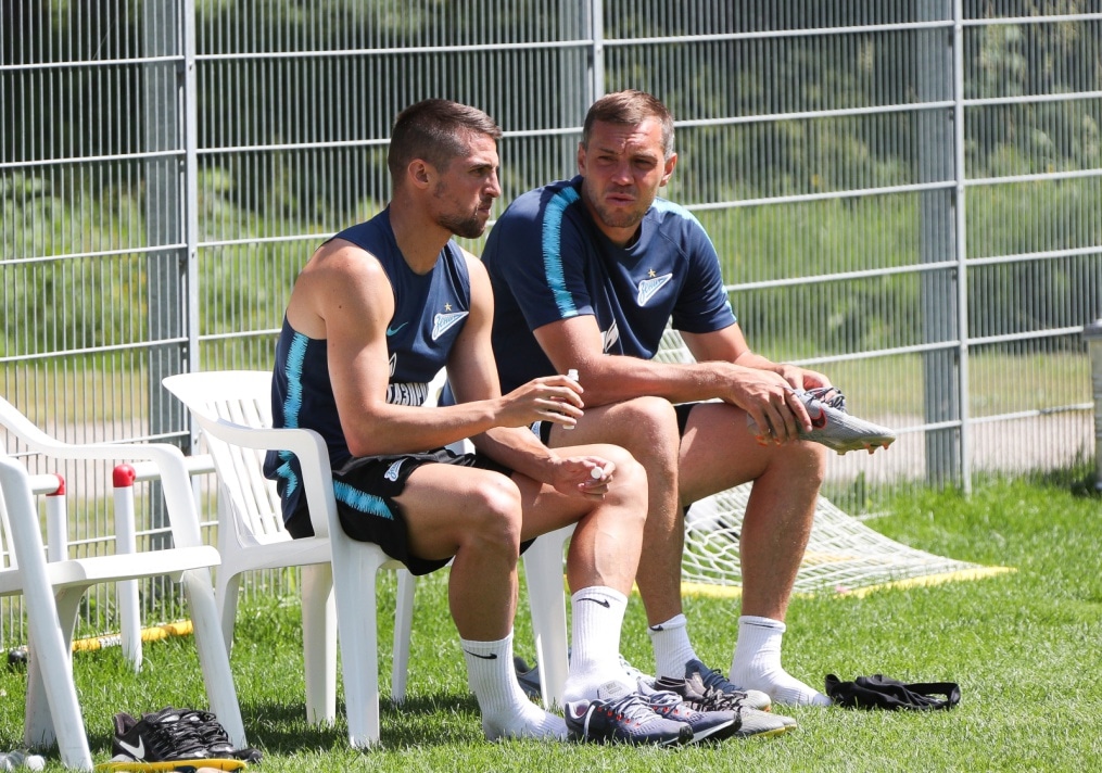 «Газпром»-тренировочные сборы в Австрии: 26 июня, утренняя тренировка