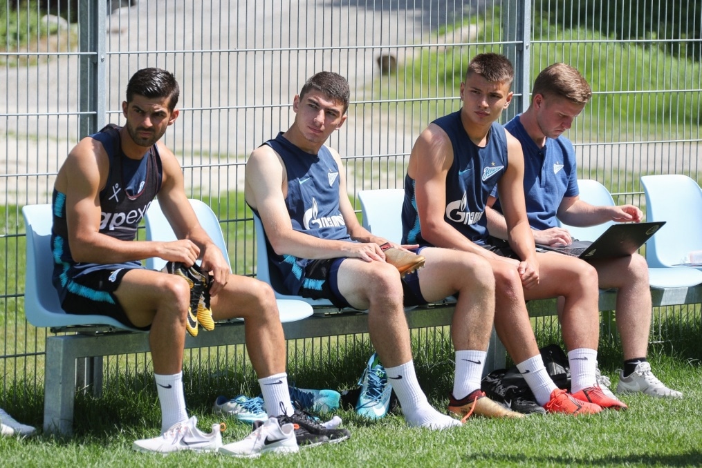 «Газпром»-тренировочные сборы в Австрии: 26 июня, утренняя тренировка