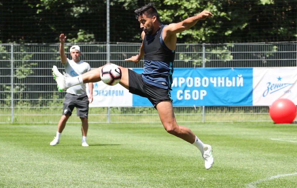 «Газпром»-тренировочные сборы в Австрии: 27 июня, утренняя тренировка