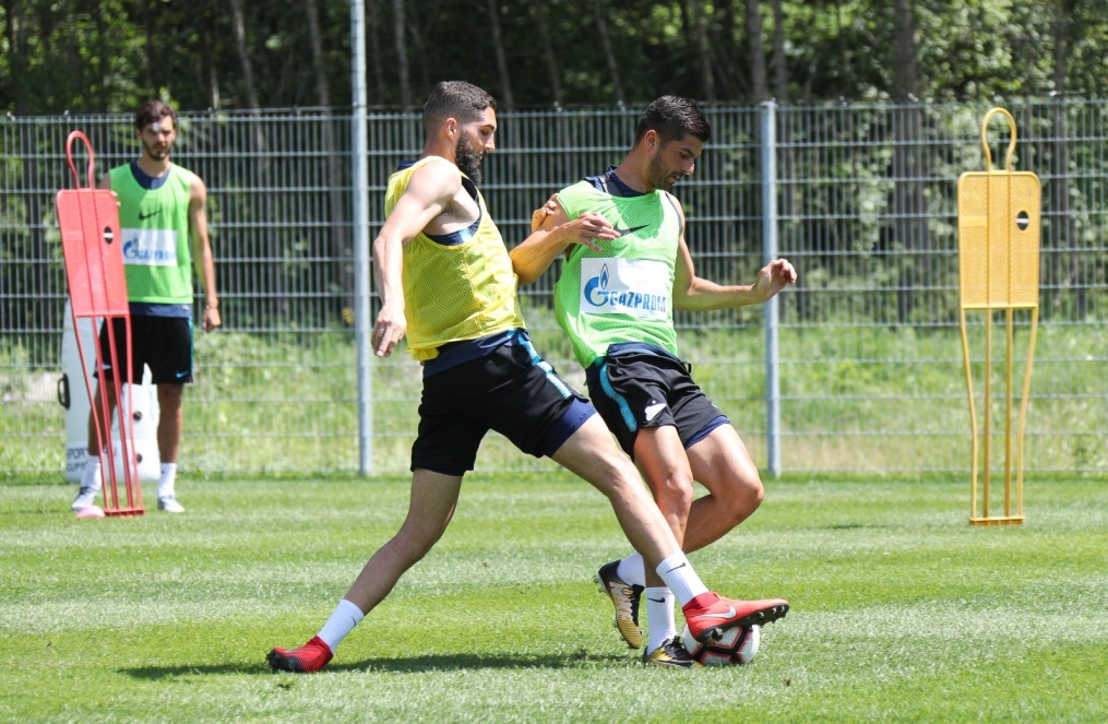 «Газпром»-тренировочные сборы в Австрии: 27 июня, утренняя тренировка