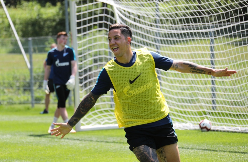 «Газпром»-тренировочные сборы в Австрии: 27 июня, утренняя тренировка