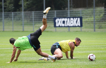 «Газпром»-тренировочные сборы в Австрии: 27 июня, утренняя тренировка