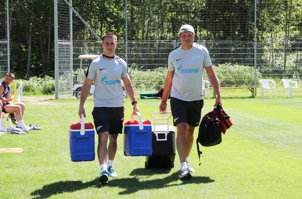 «Газпром»-тренировочные сборы в Австрии: 28 июня, утренняя тренировка