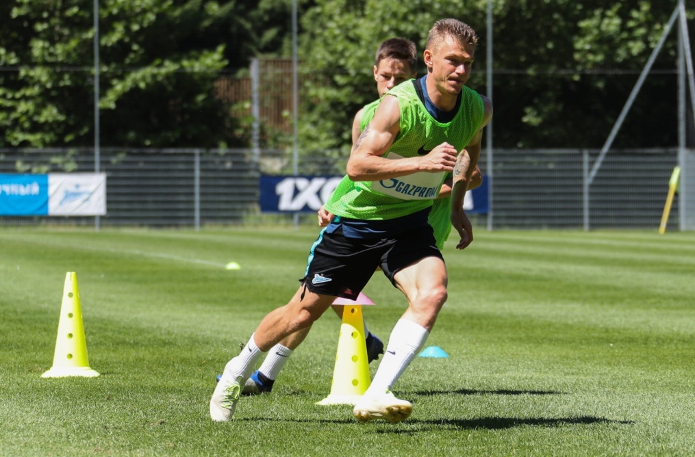 «Газпром»-тренировочные сборы в Австрии: 28 июня, утренняя тренировка