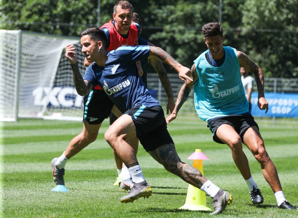 «Газпром»-тренировочные сборы в Австрии: 28 июня, утренняя тренировка