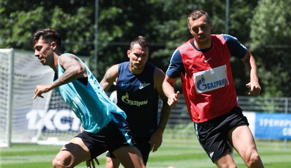 «Газпром»-тренировочные сборы в Австрии: 28 июня, утренняя тренировка