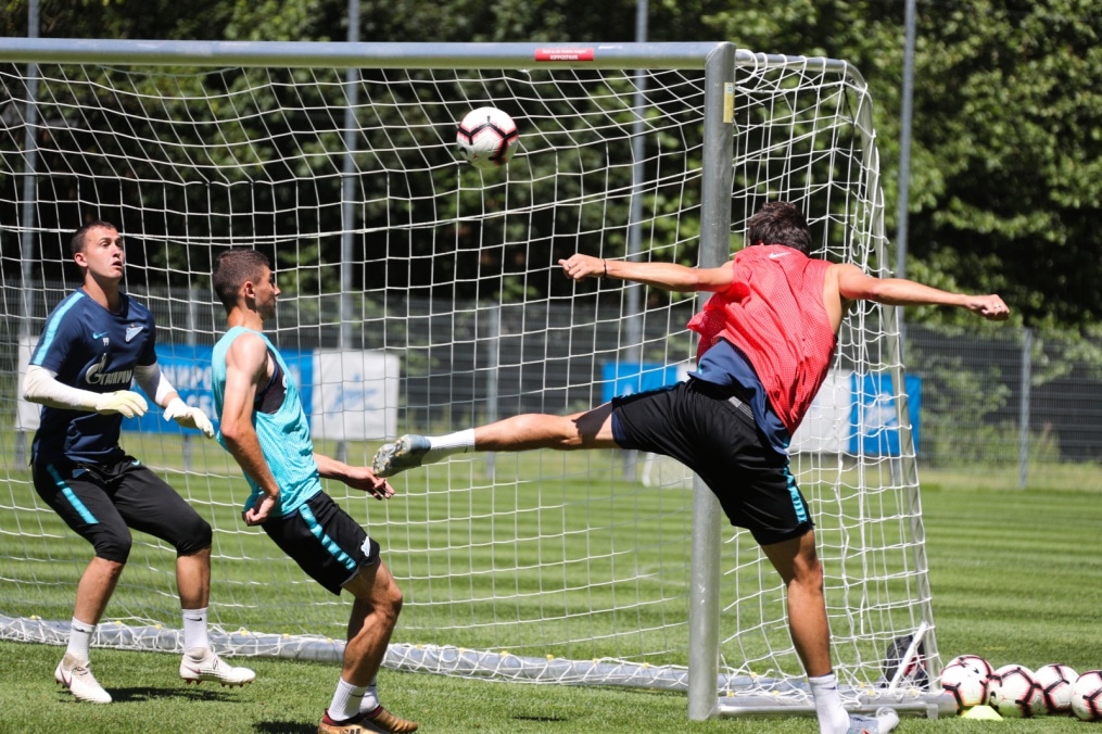 «Газпром»-тренировочные сборы в Австрии: 28 июня, утренняя тренировка