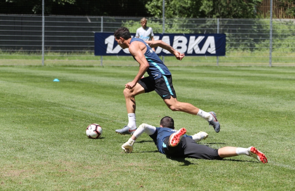 «Газпром»-тренировочные сборы в Австрии: 21 июня, утренняя тренировка