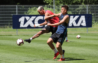 «Газпром»-тренировочные сборы в Австрии: 28 июня, утренняя тренировка