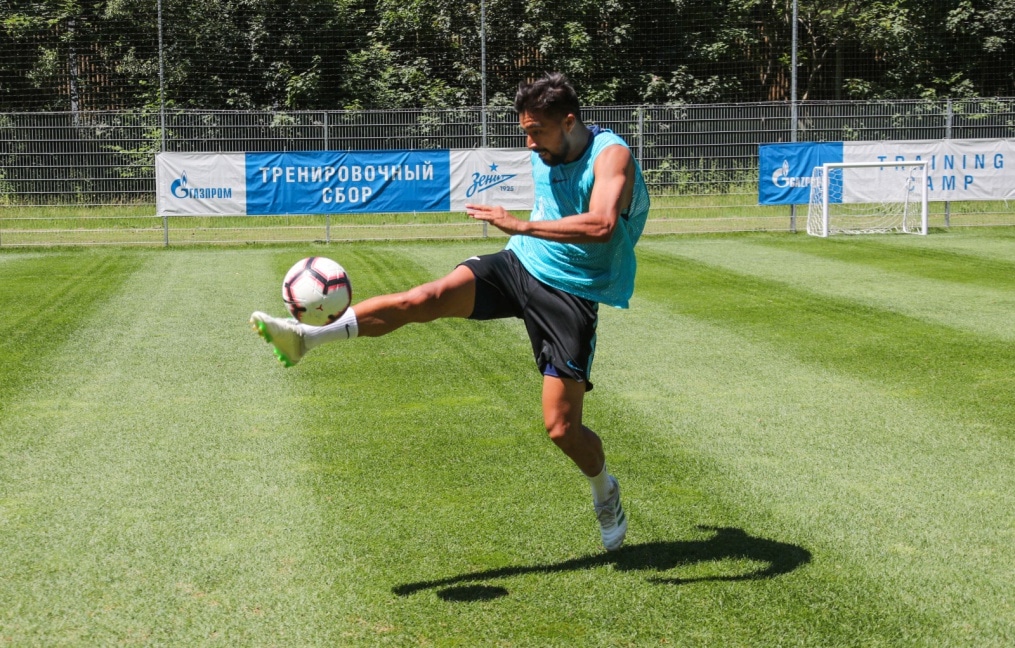 «Газпром»-тренировочные сборы в Австрии: 28 июня, утренняя тренировка