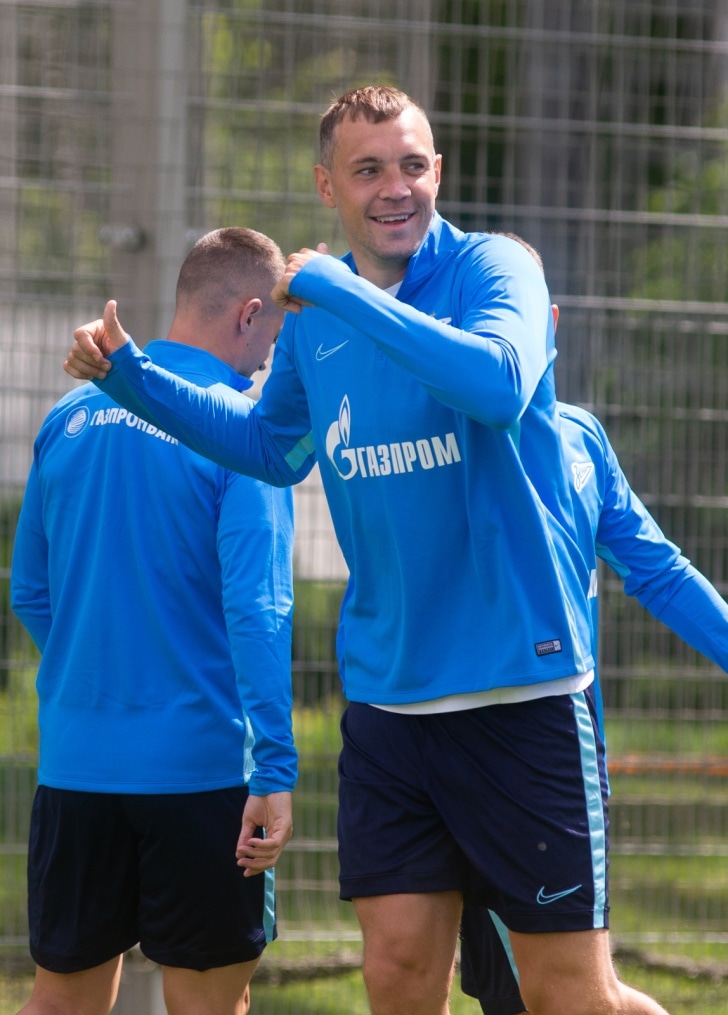 Открытая тренировка «Зенита» перед матчем с «Локомотивом»
