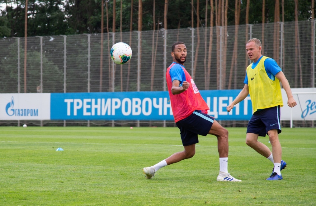 Открытая тренировка «Зенита» перед матчем с «Локомотивом»