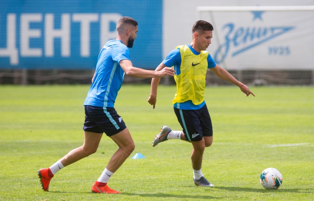 Открытая тренировка «Зенита» перед матчем с «Локомотивом»