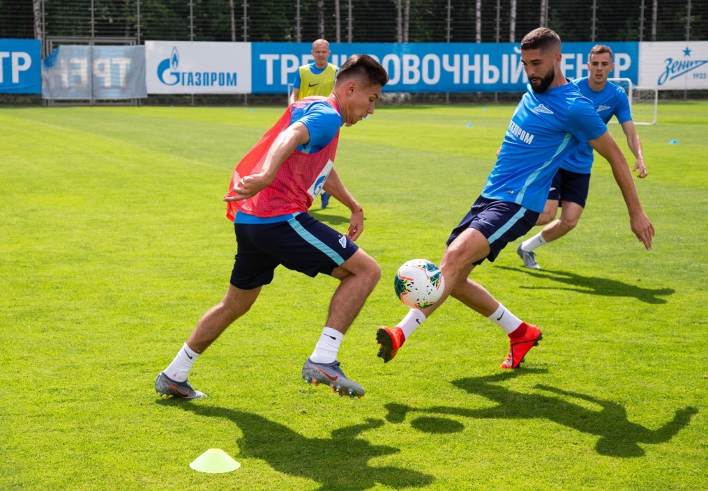 Открытая тренировка «Зенита» перед матчем с «Локомотивом»