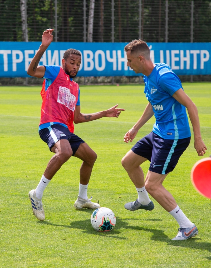 Открытая тренировка «Зенита» перед матчем с «Локомотивом»