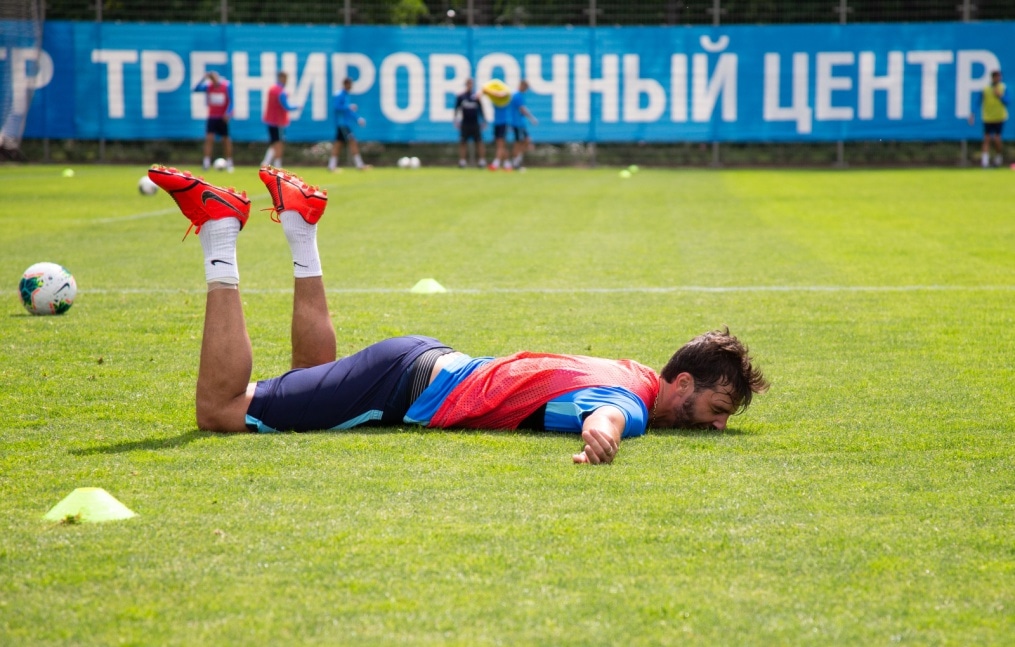 Открытая тренировка «Зенита» перед матчем с «Локомотивом»