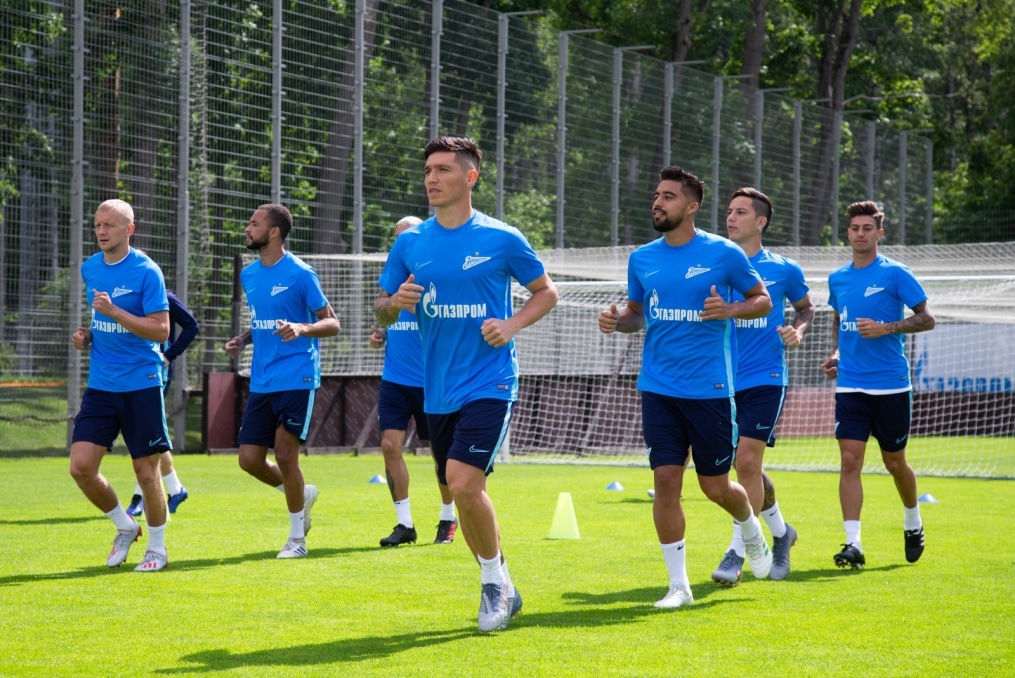 Открытая тренировка «Зенита» перед матчем с «Локомотивом»