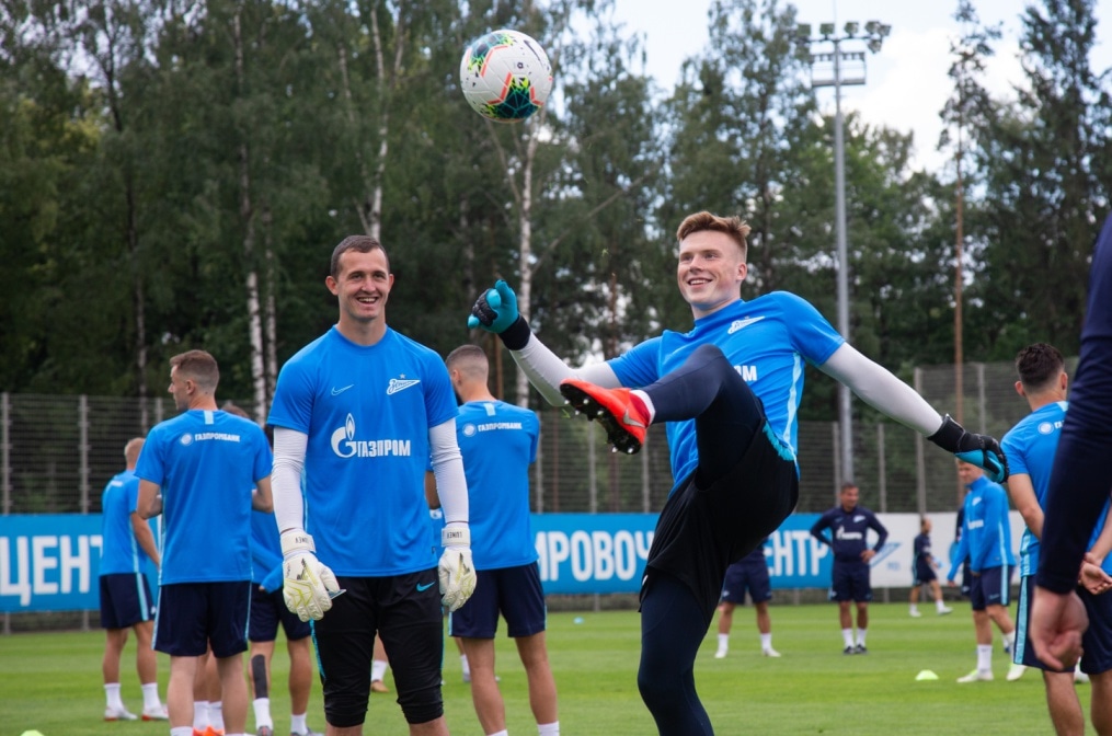 Открытая тренировка «Зенита» перед матчем с «Локомотивом»