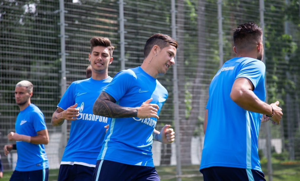 Открытая тренировка «Зенита» перед матчем с «Локомотивом»