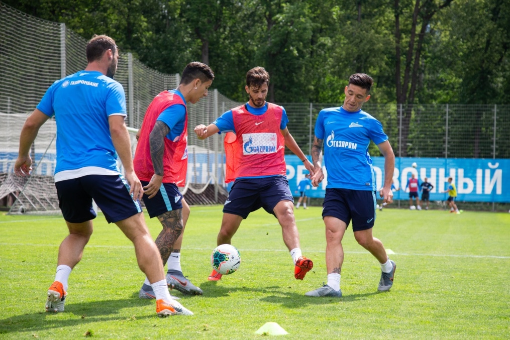 Открытая тренировка «Зенита» перед матчем с «Локомотивом»