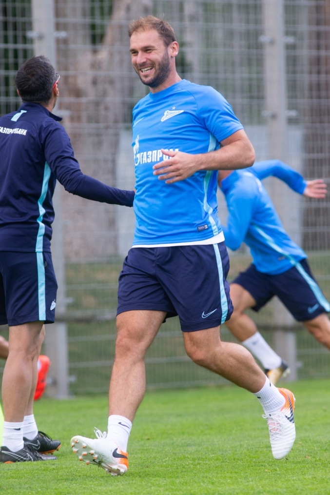 Открытая тренировка «Зенита» перед матчем с «Локомотивом»
