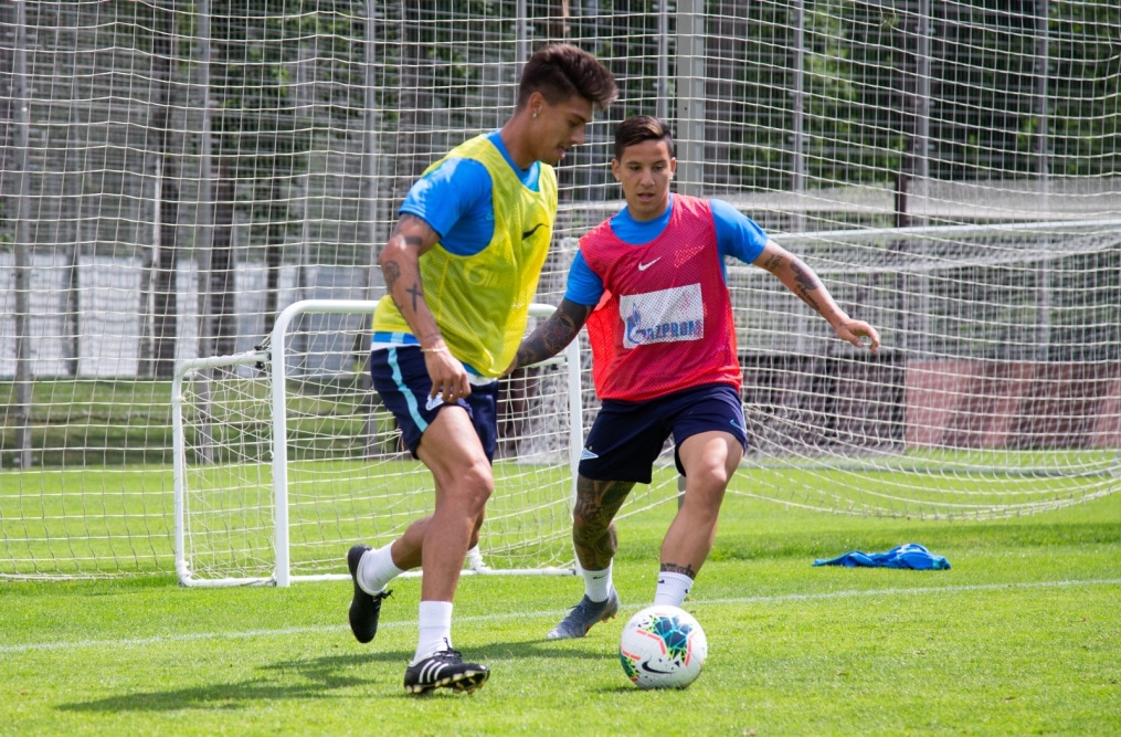 Открытая тренировка «Зенита» перед матчем с «Локомотивом»