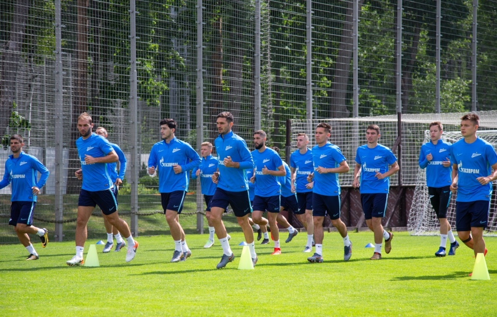 Открытая тренировка «Зенита» перед матчем с «Локомотивом»