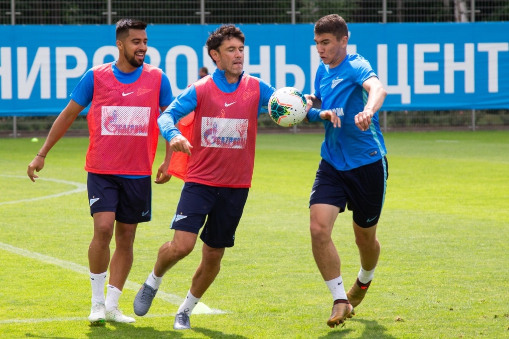 Открытая тренировка «Зенита» перед матчем с «Локомотивом»
