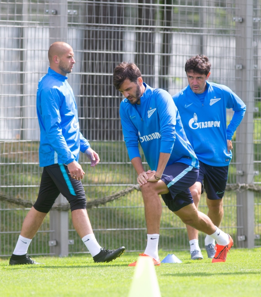 Открытая тренировка «Зенита» перед матчем с «Локомотивом»