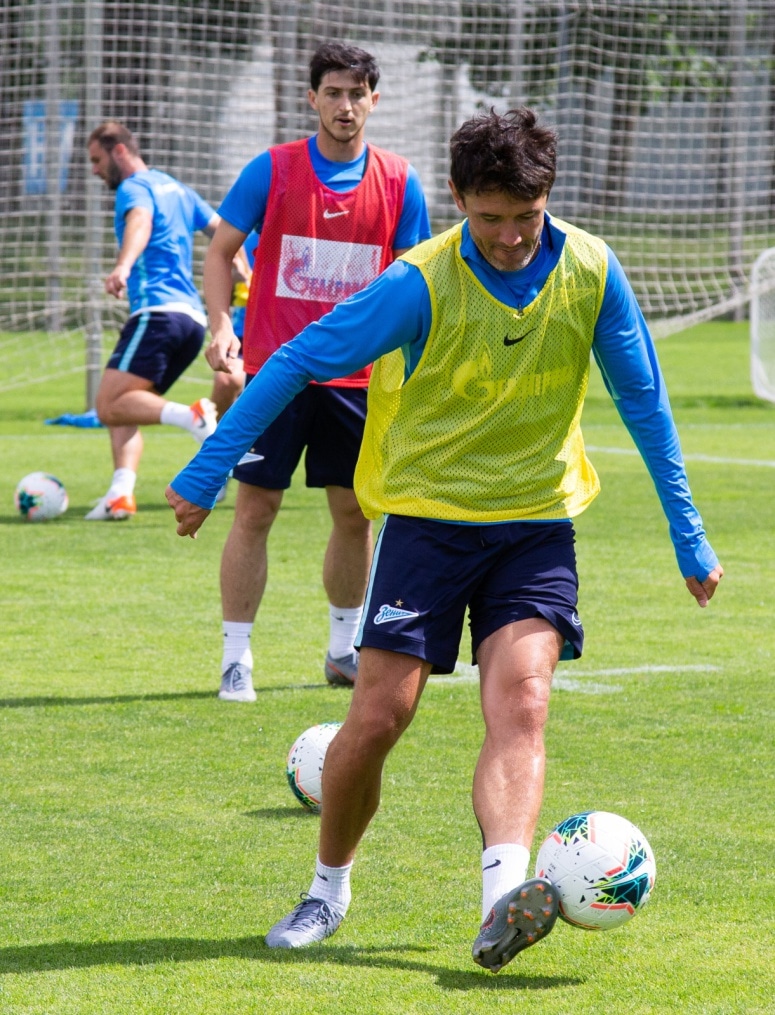 Открытая тренировка «Зенита» перед матчем с «Локомотивом»