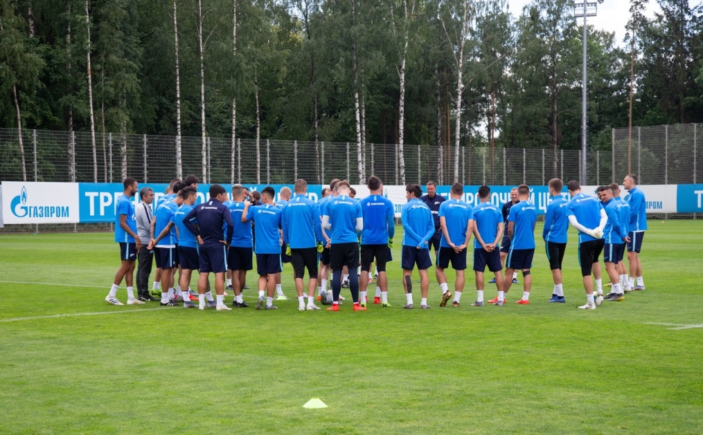 Открытая тренировка «Зенита» перед матчем с «Локомотивом»