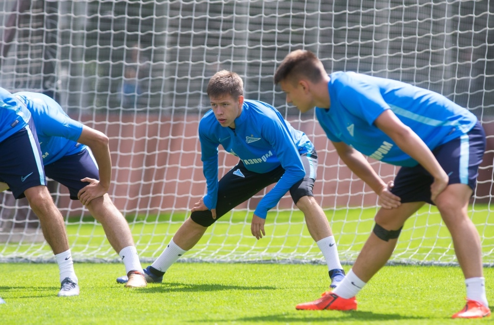 Открытая тренировка «Зенита» перед матчем с «Локомотивом»