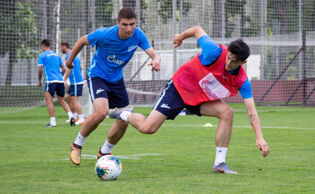 Открытая тренировка «Зенита» перед матчем с «Локомотивом»