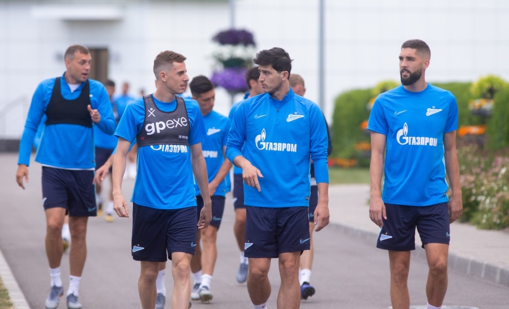 Открытая тренировка «Зенита» перед матчем с «Локомотивом»