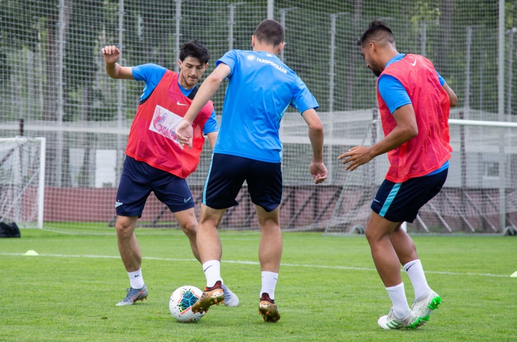 Открытая тренировка «Зенита» перед матчем с «Локомотивом»