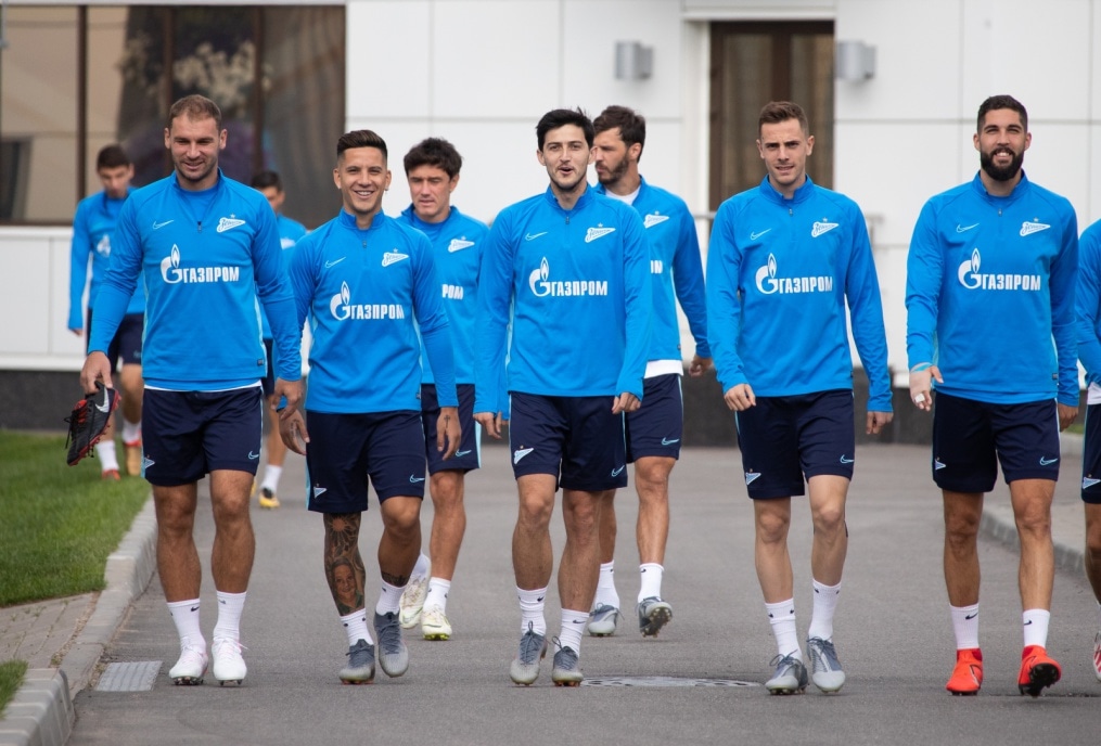 Открытая тренировка «Зенита» перед матчем с «Тамбовом»