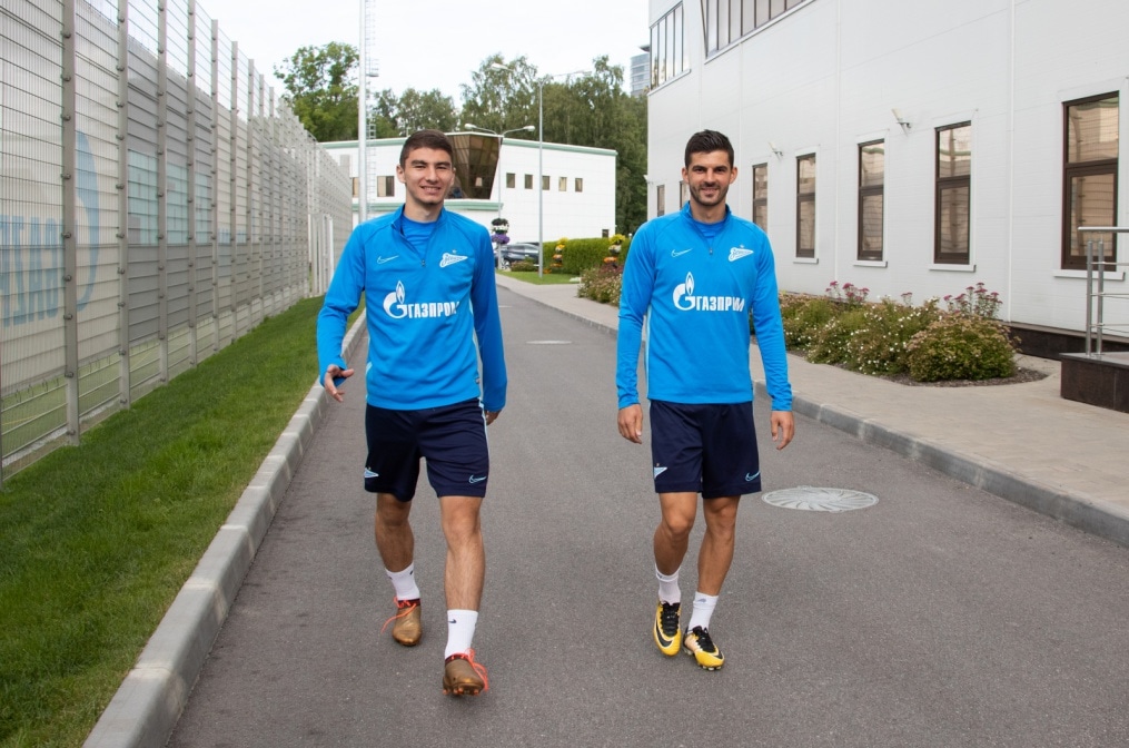 Открытая тренировка «Зенита» перед матчем с «Тамбовом»