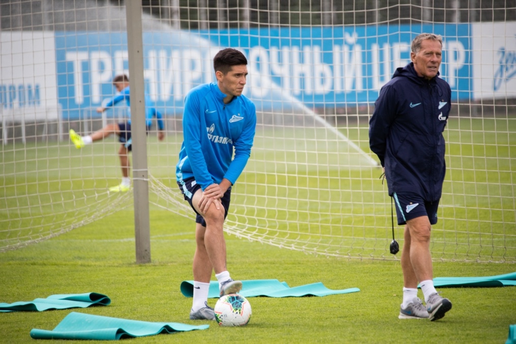 Открытая тренировка «Зенита» перед матчем с «Тамбовом»